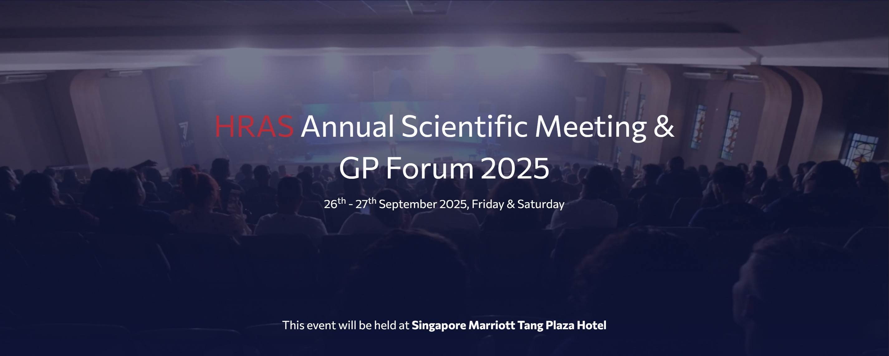 HRAS Annual Scientific Meeting & GP Forum 2025